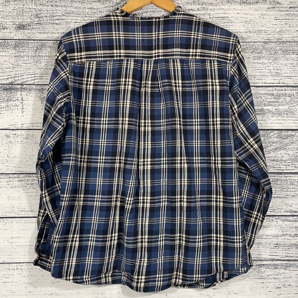 LF x Furst Of A Kind Plaid Lace Up Long Sleeve Top - Picture 4 of 4